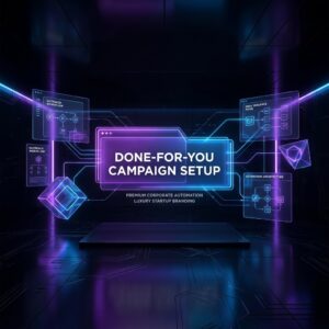 done for you campaign setup